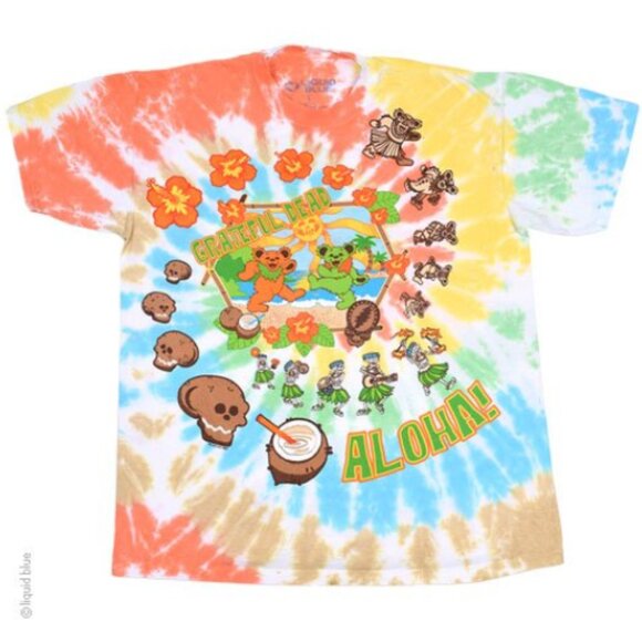 Grateful Dead Aloha Hawaii !!! Tie Dye XL T Shirt NEW Box LB1 - Picture 2 of 2